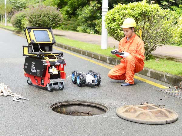 香洲管道机器人检测